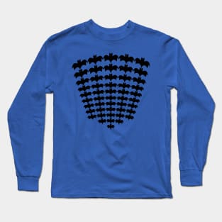 Halloween escher style Bats Long Sleeve T-Shirt